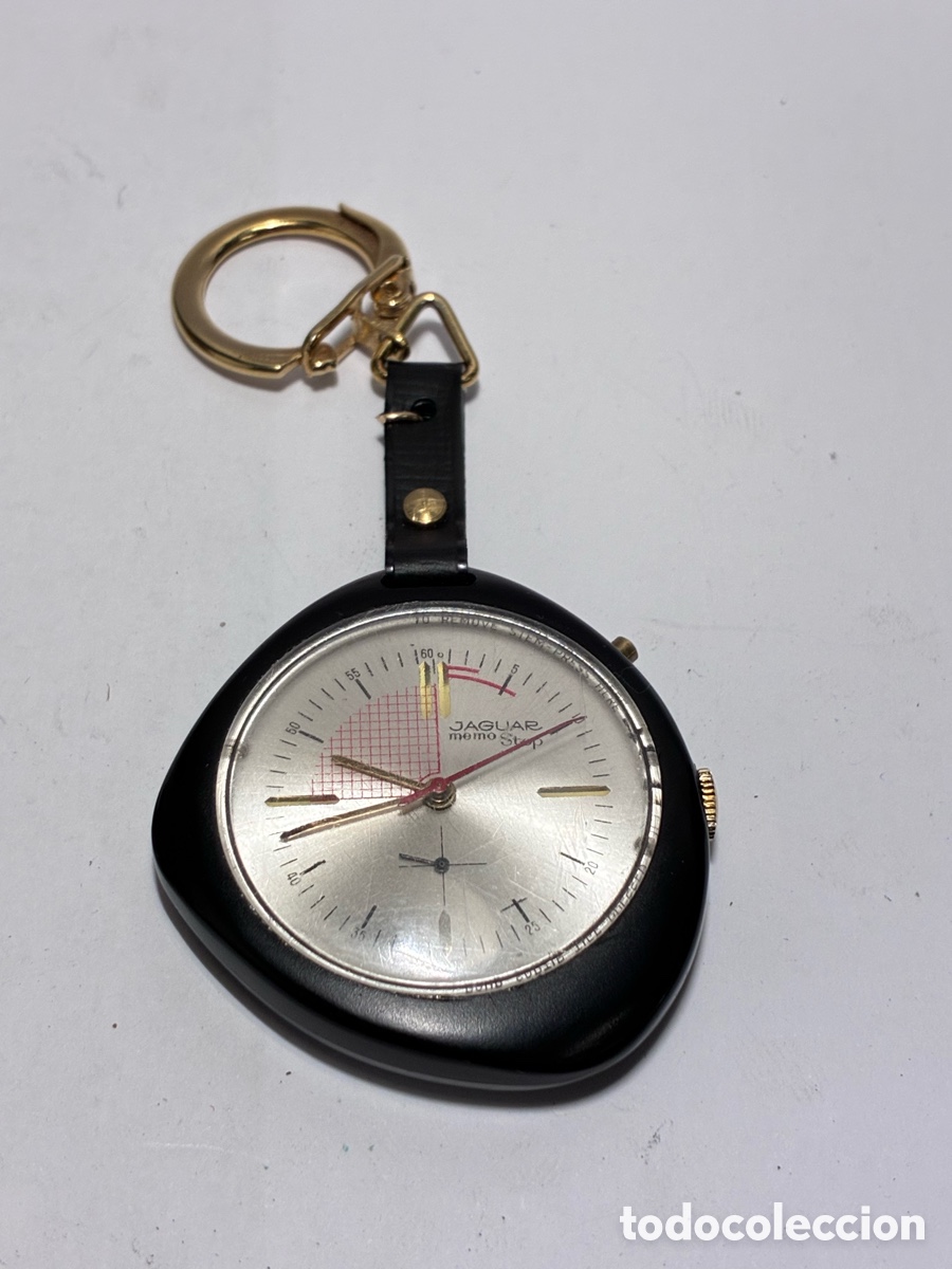 Relojes de pulsera: Llavero Reloj Jaguar Memo Stop