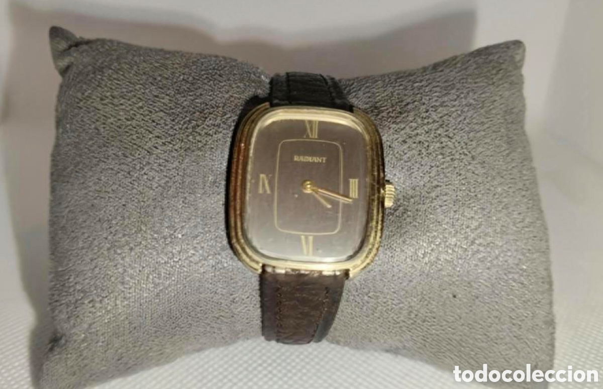 Relojes de pulsera: Reloj Radiant carga manual funcionando