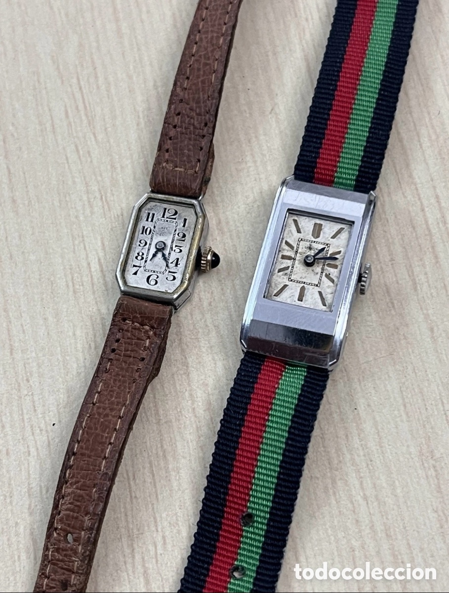 Relojes de pulsera: ✅ Pareja Relojes Militar SIL Y GERMINAL a&ntilde;os 30&rsquo; carga Manual Vintage