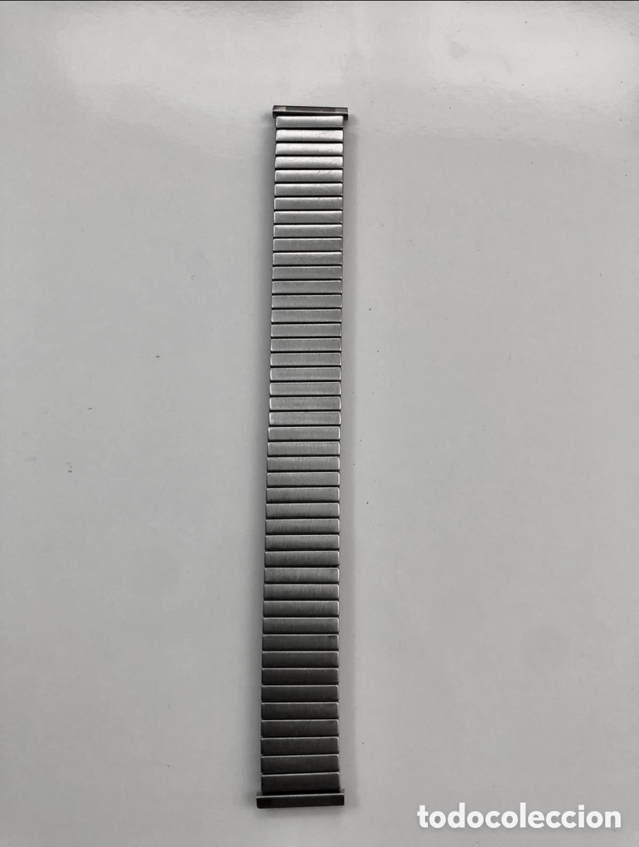 Relojes de pulsera: ✅ Pulsera ROWI FIXO FLEX S Stainless Steel Flexible 18mm Vintage Germany