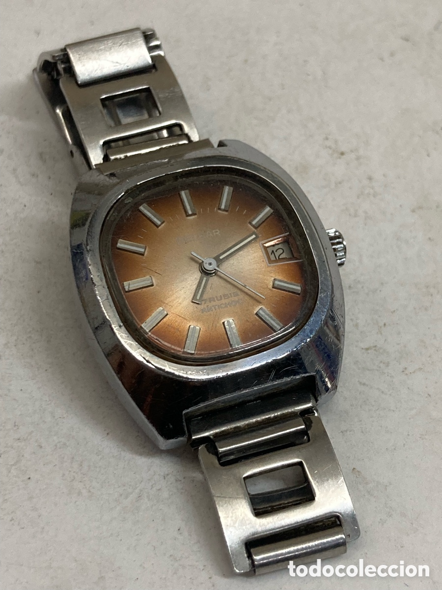 Relojes de pulsera: Reloj Delkar carga manual