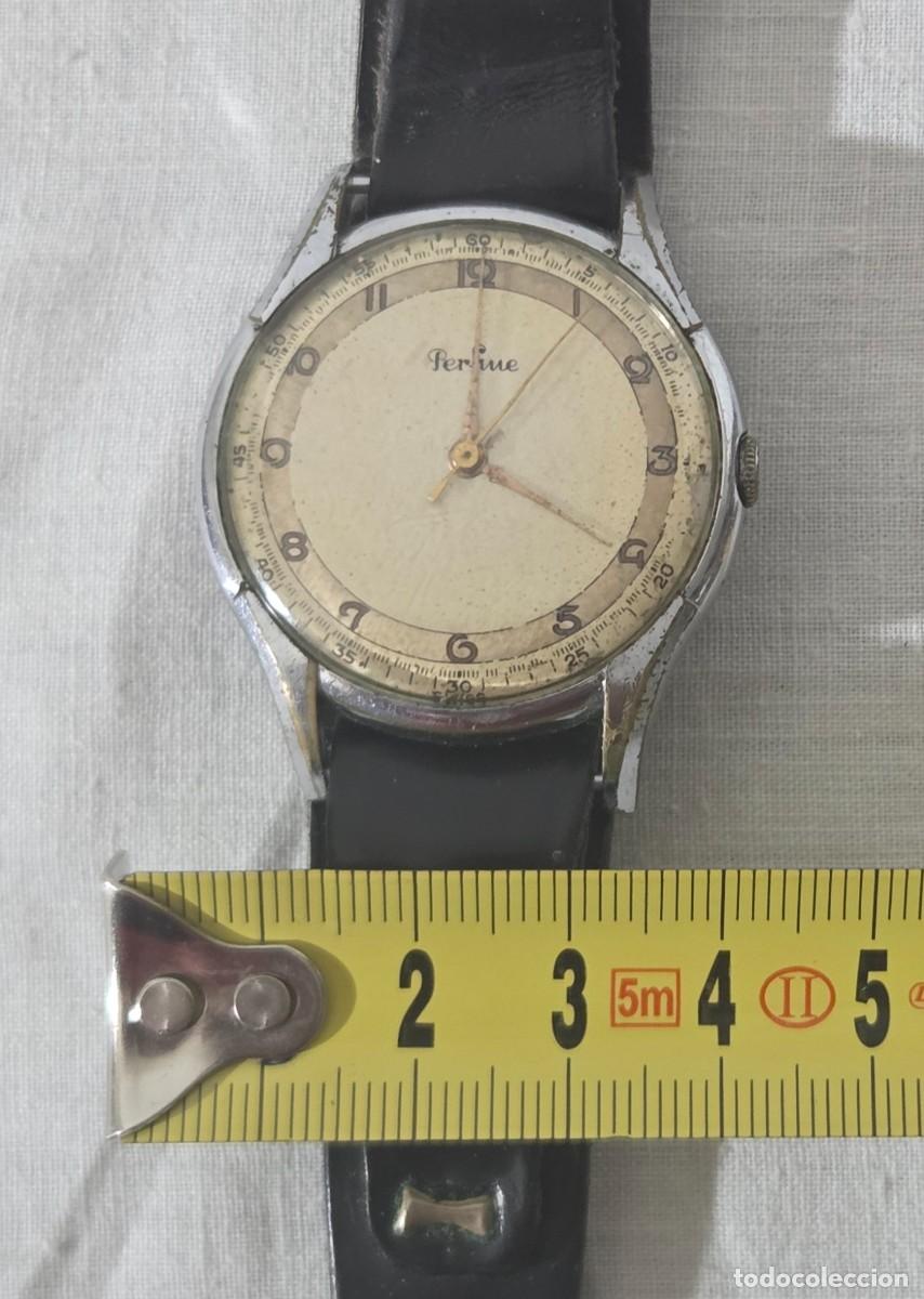 Relojes de pulsera: Reloj a cuerda, Perfine, Funcionando - Foto 17