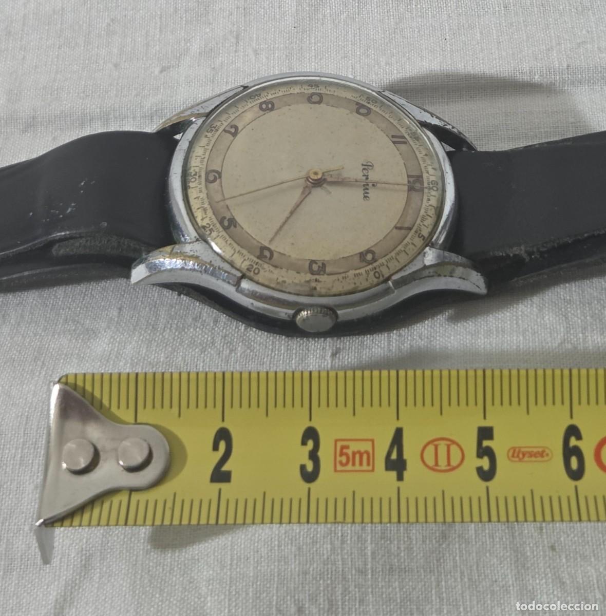 Relojes de pulsera: Reloj a cuerda, Perfine, Funcionando - Foto 18