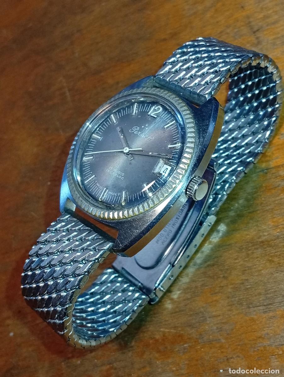 Relojes de pulsera: RARO RELOJ PERSEO CORTEBERT CUERDA MANUAL CALIBRE FHF97 17 RUBIS A&Ntilde;OS 70