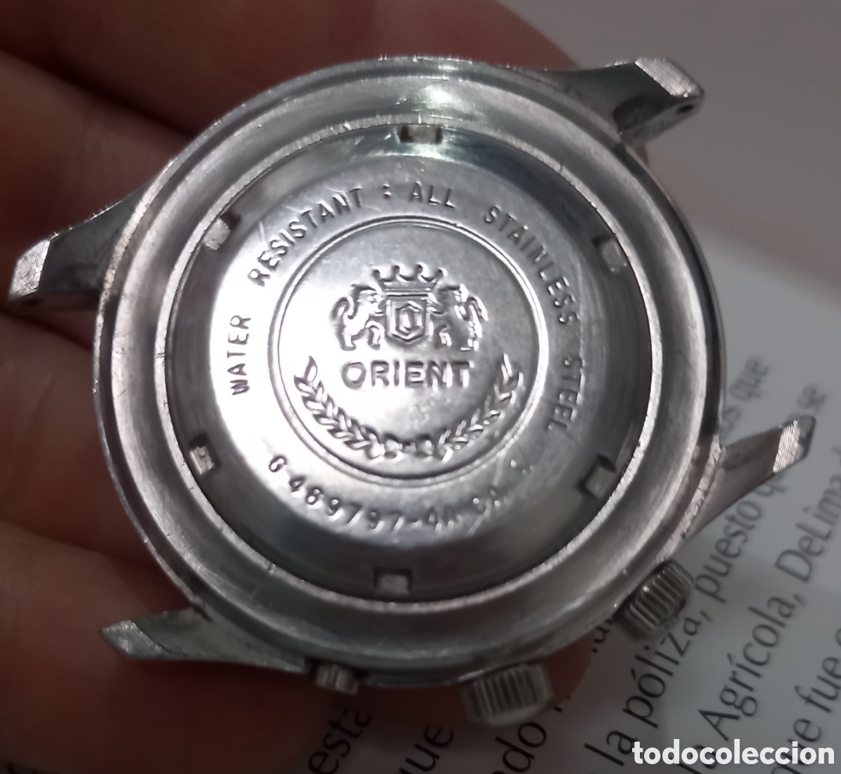 Relojes de pulsera: ANTIGUO RELOJ ORIENT AUTOMATICO CAJA ROBUSTA GRANDE TRES TORNILLOS