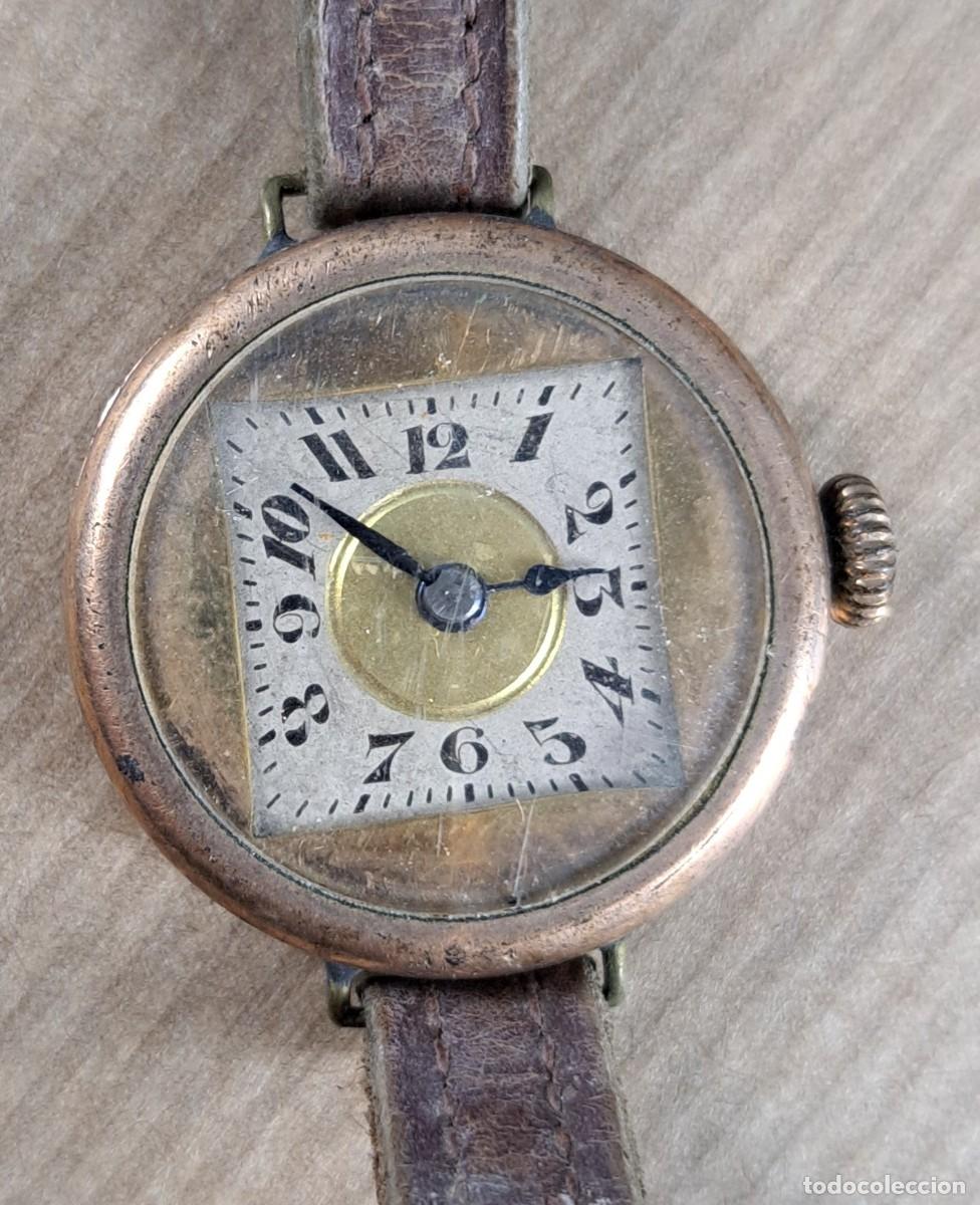 Relojes de pulsera: Reloj de pulsera suizo B & C &ndash; ca. 1915&ndash;1925 Art D&eacute;co, no funciona
