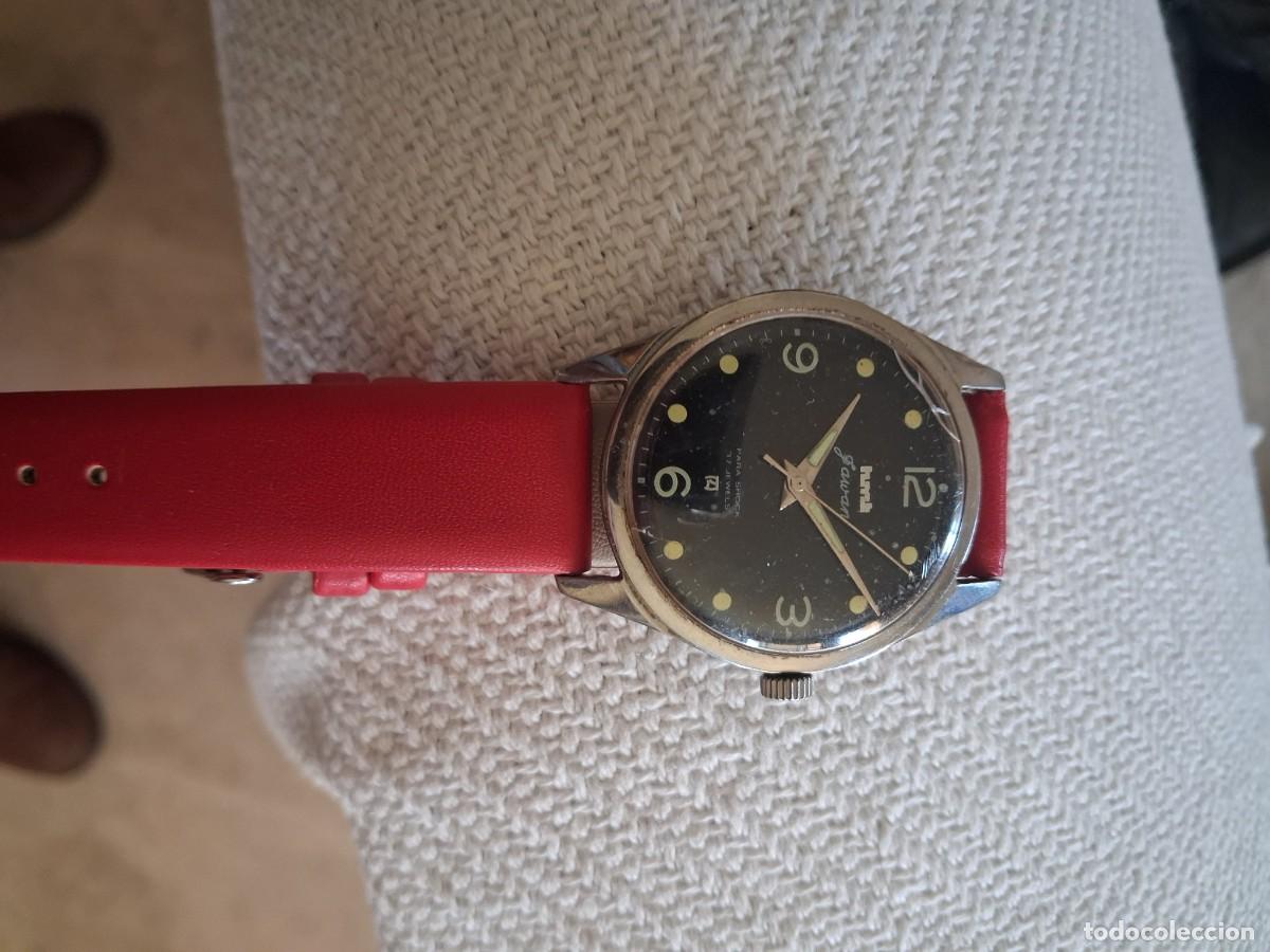 Relojes de pulsera: Reloj Carga manual segundero central - Foto 4