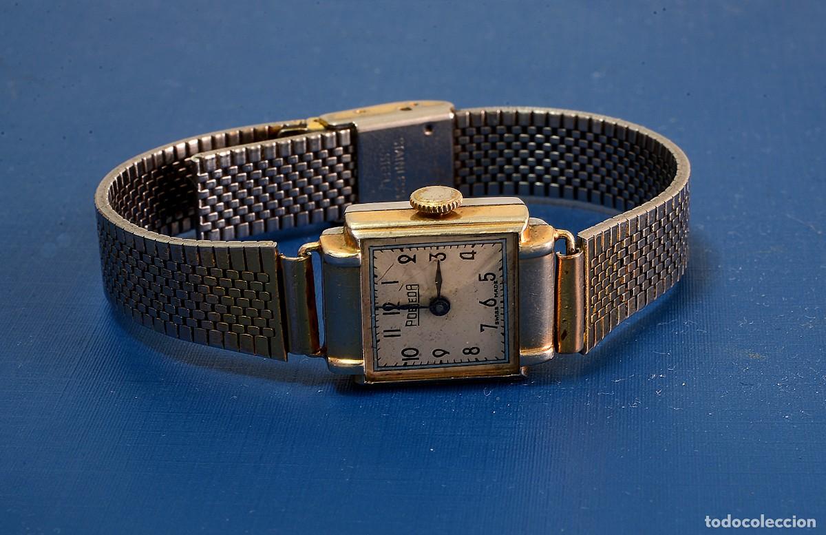 Relojes de pulsera: RELOJ DE CUERDA POBEDA, MUY ANTIGUO, SUIZO, PARA MUJER