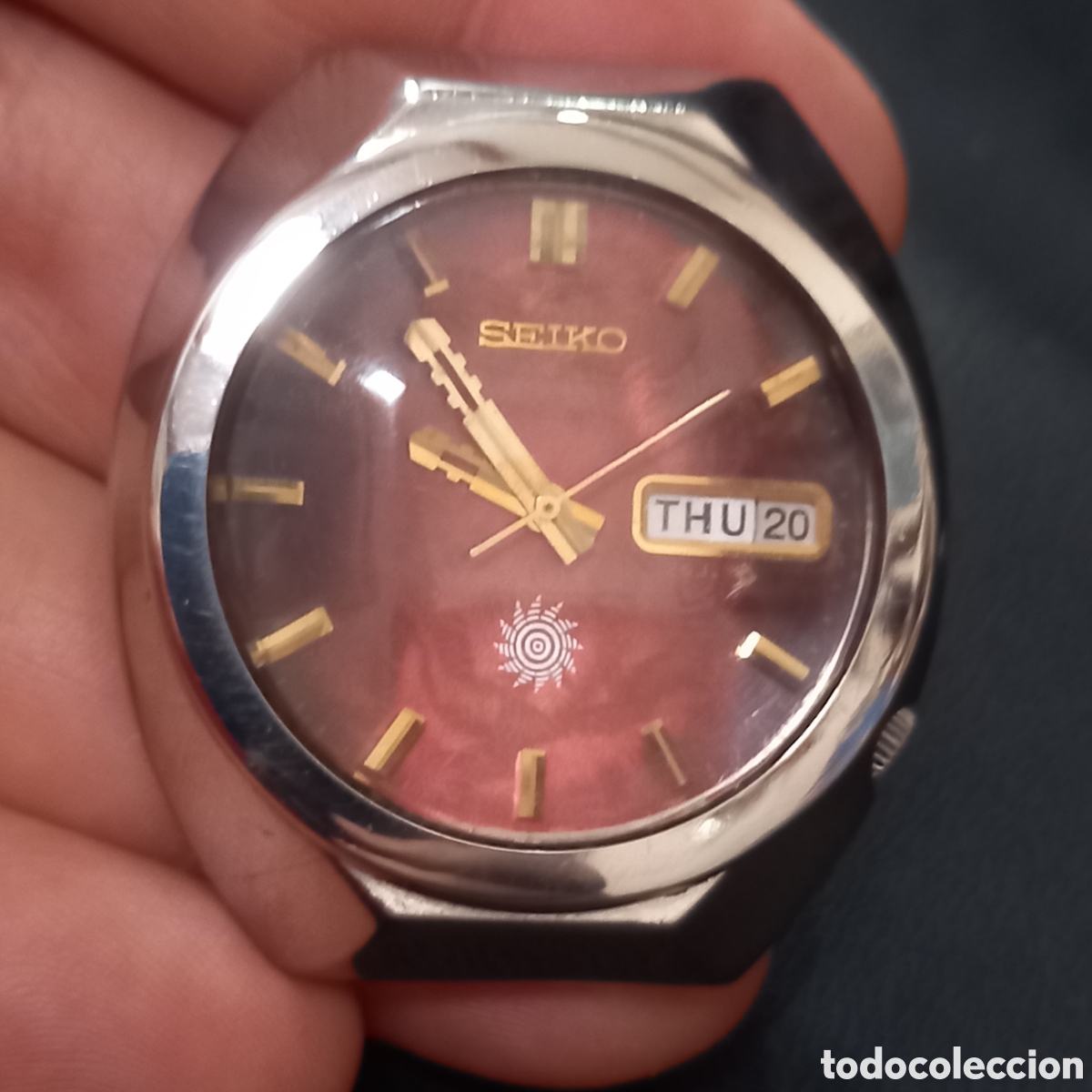 Relojes de pulsera: RELOJ SEIKO AUTOMATICO ANTIGUO DE COLECCION