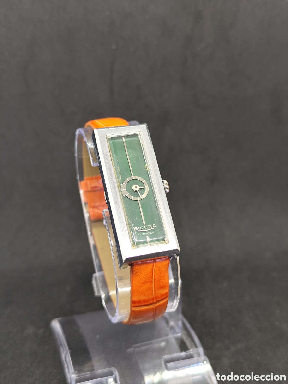 Relojes de pulsera: Reloj Sicura Art D&eacute;co Vintage Swiss 17 Jewels