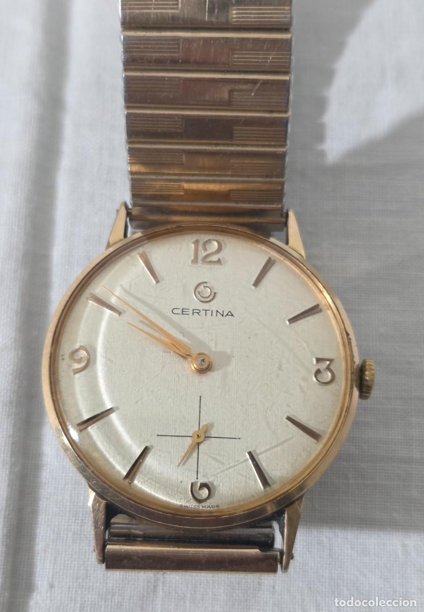 Relojes de pulsera: Reloj Certina, a cuerda, funcionando