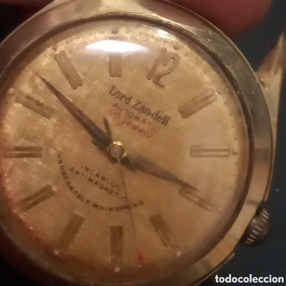 Relojes de pulsera: ANTIGUO RELOJ LORD ZAN DELL LOUVIC WATCH AUTOMATICO DE COLECCION NO COMUN