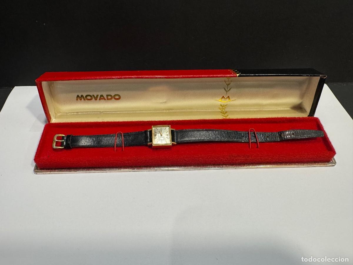 Relojes de pulsera: RELOJ DE ORO MOVADO CON SU ESTUCHE ORIGINAL (G)