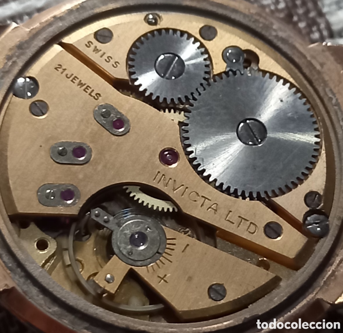 Relojes de pulsera: RELOJ PULSERA DE CABALLERO INVICTA DE LUXE SISTEMA CUERDA SUIZO MAQUINARIA NO COMUN