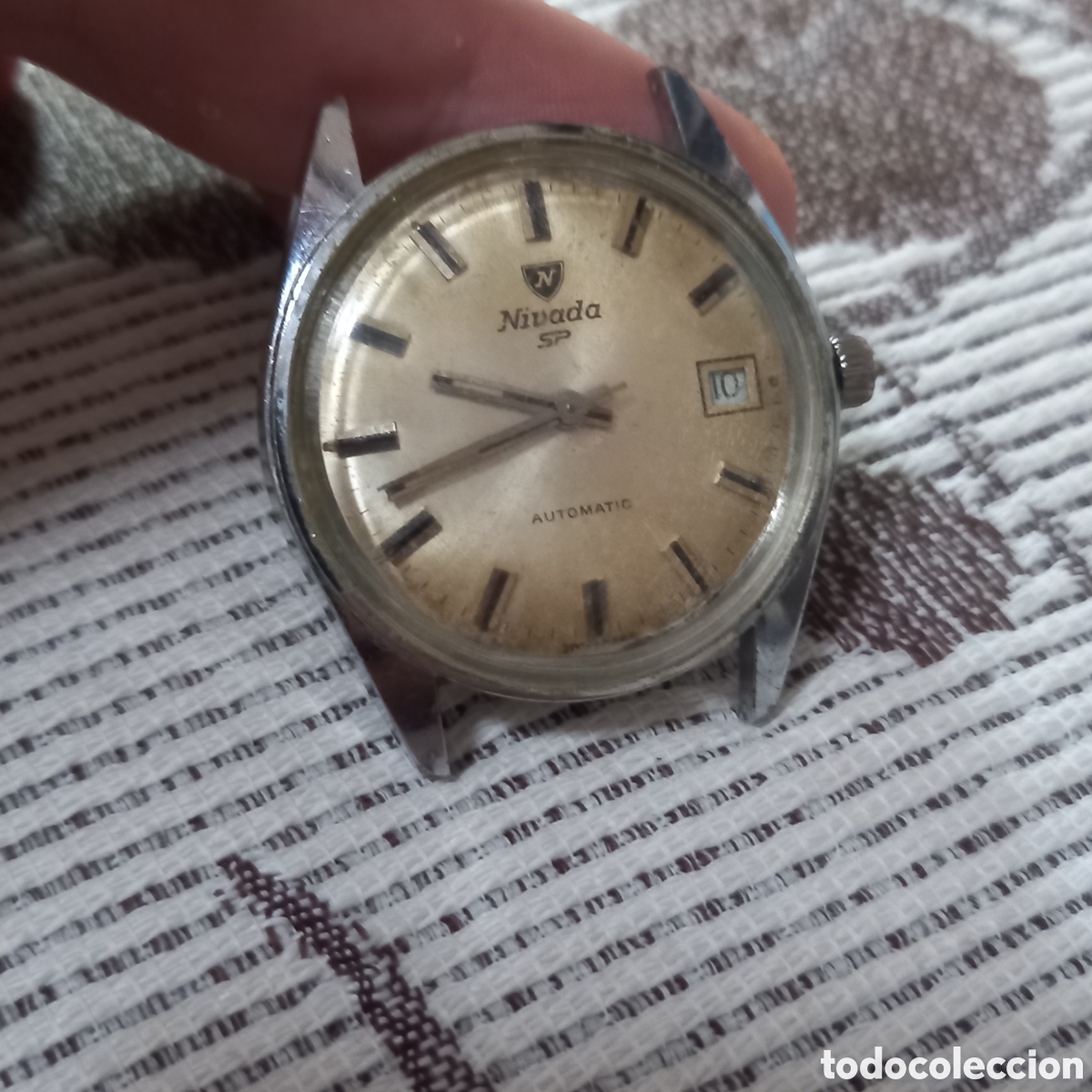 Relojes de pulsera: ANTIGUO RELOJ NIVADA AUTOMATICO PARA CABALLERO NO COMUN
