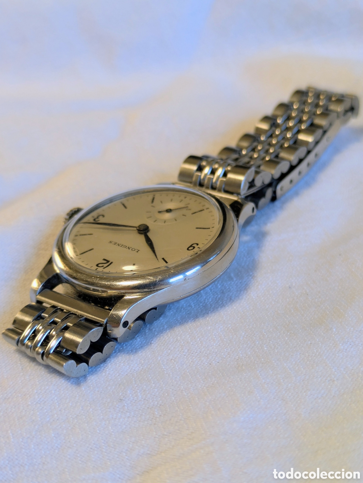 Relojes de pulsera: Reloj Longines Militar Vintage Acero