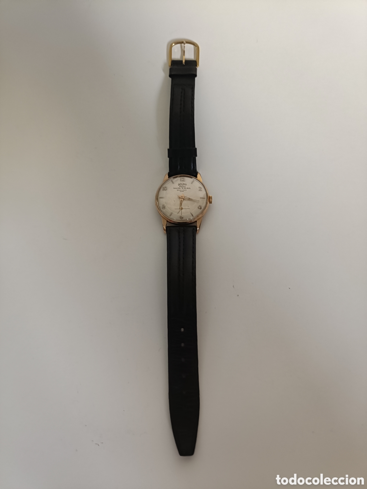 Relojes de pulsera: Reloj Suizo Vintage Dogma Prima 15 Rubis (Funciona)