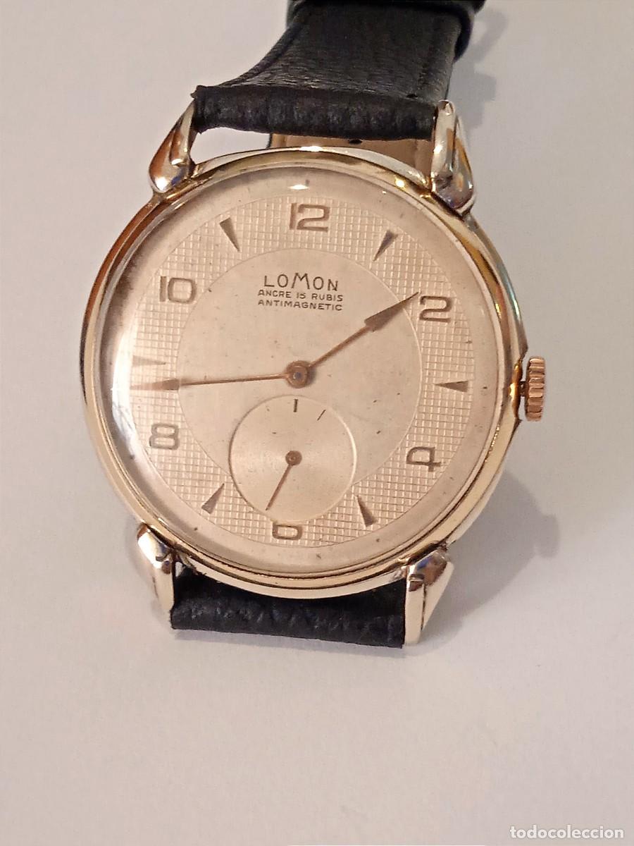Relojes de pulsera: RELOJ LOMON ANCRE 15 RUBIS ANTIMAGN&Eacute;TIC.