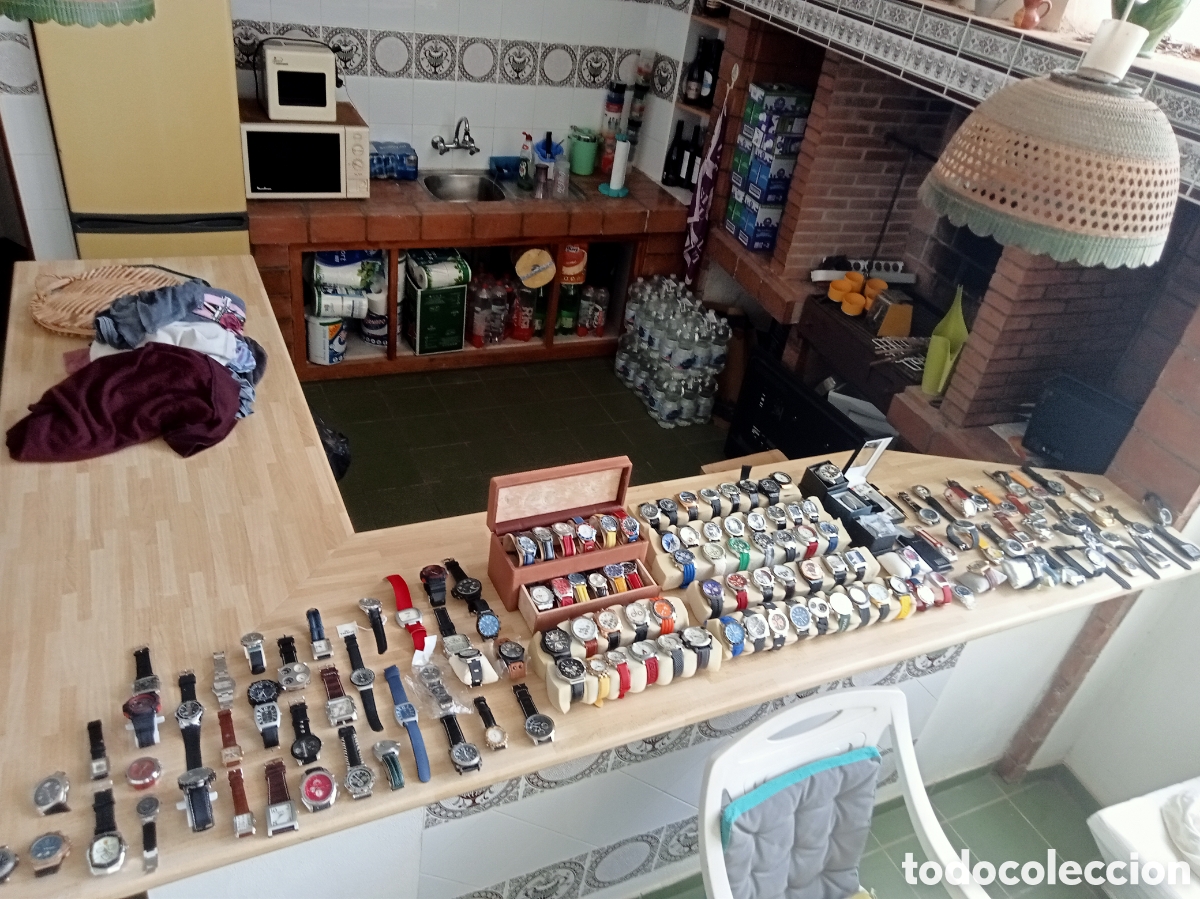 Relojes de pulsera: impresionante colecci&oacute;n de relojes de pulsera de hombre y mujer