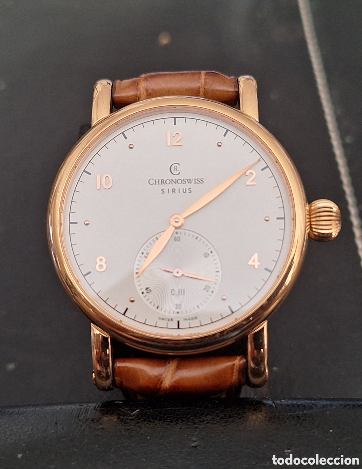 Armbanduhren: Chronoswiss Sirius oro rosa 18ct