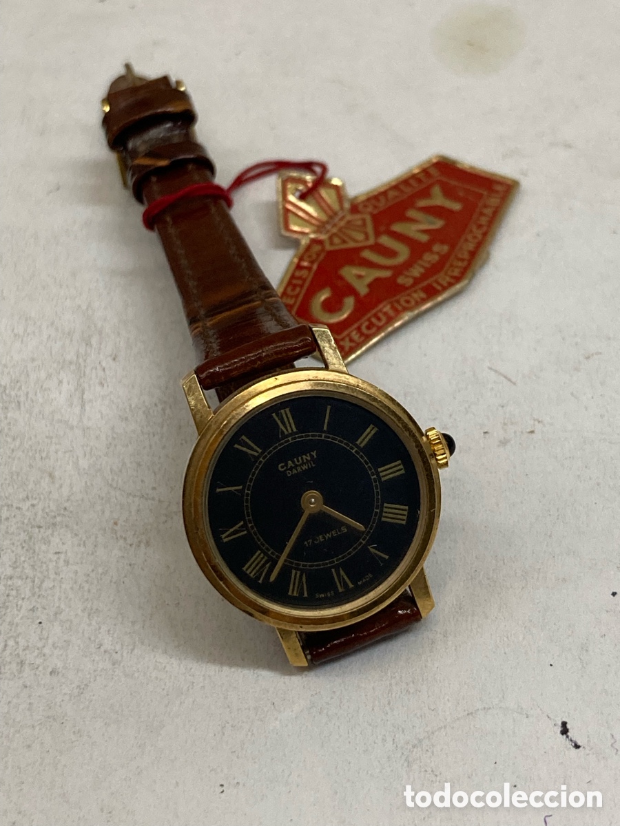 Relojes de pulsera: Reloj Cauny Darvil carga manual