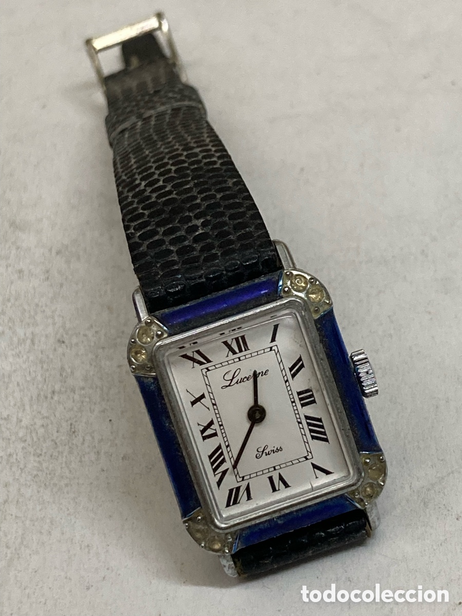 Relojes de pulsera: Reloj Lucerne luris carga manual