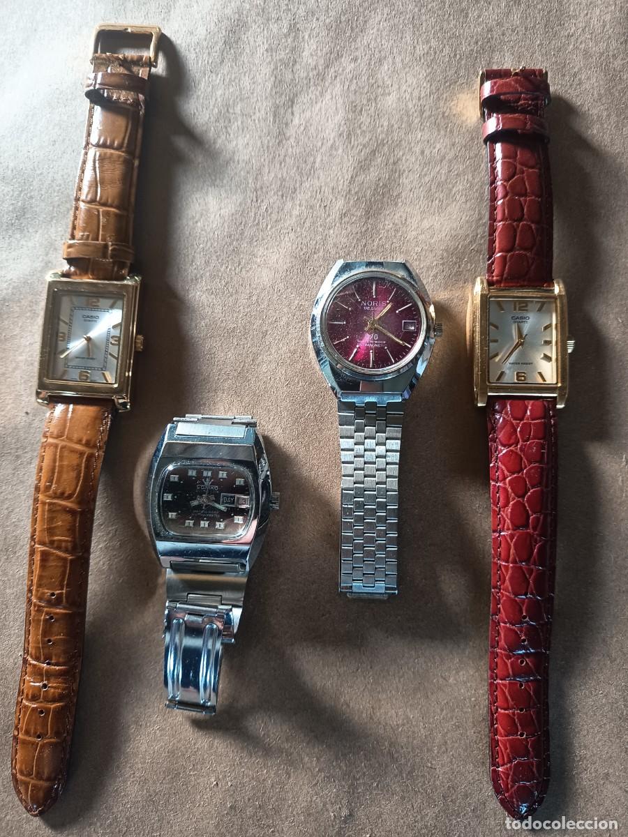 Relojes de pulsera: LOTE DE RELOJES,CASIO,SONIKO,NORIS