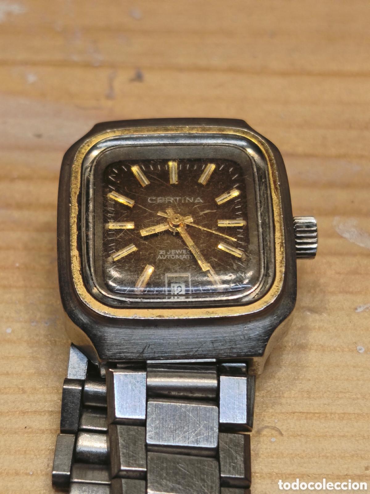 Relojes de pulsera: Reloj Certina mujer a&ntilde;os 70