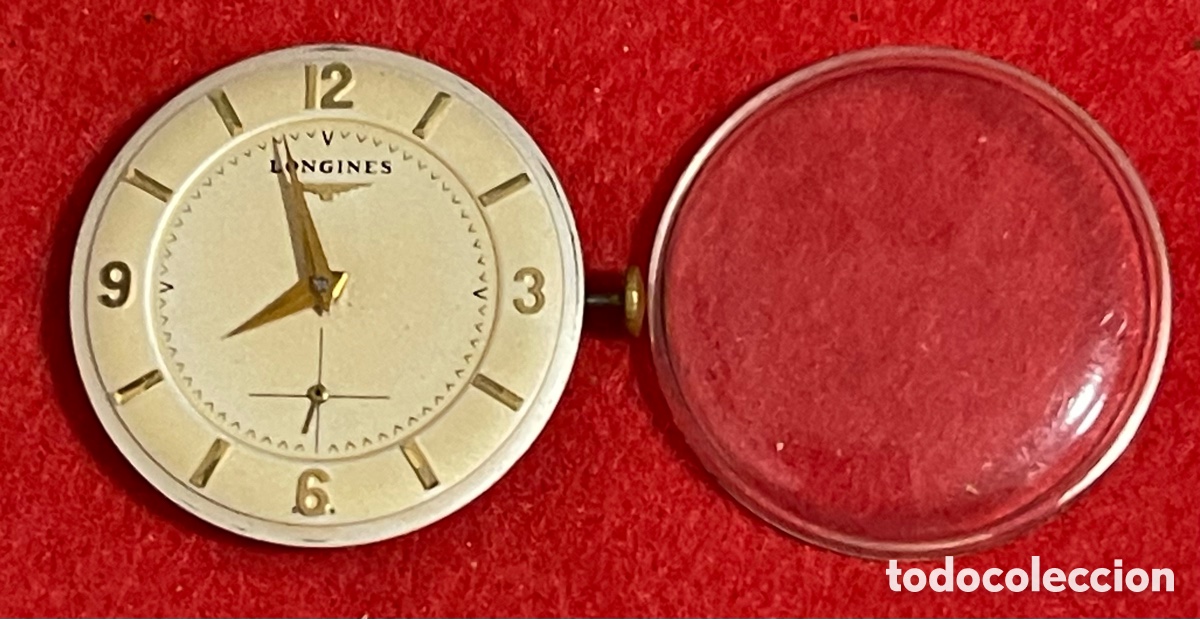 Montres-bracelets: Maquinaria y esfera de Reloj De, carga manual Longines
