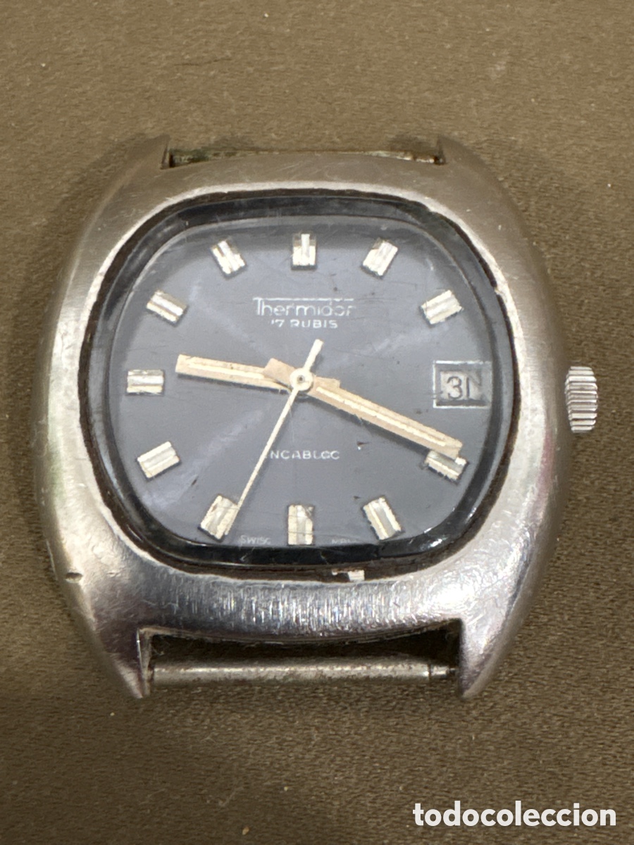 Wristwatches: Antiguo reloj THERMIDOR de carga manual,36MM sin contar corona*FUNCIONA*ver fotos