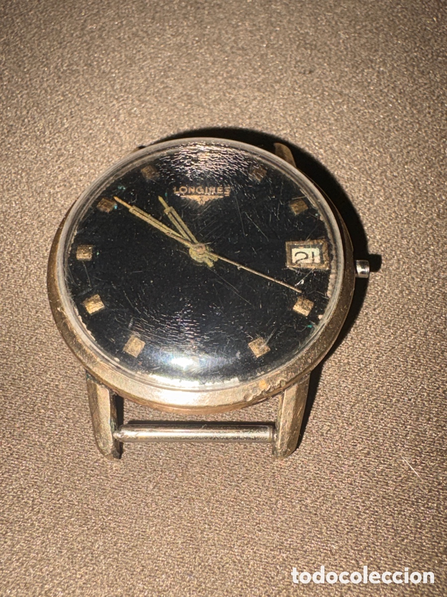 Relojes de pulsera: Antiguo reloj LONGINES*MUY RARO*longines-wittnauer,new York genera Montreal,34MM sin contar Corona*
