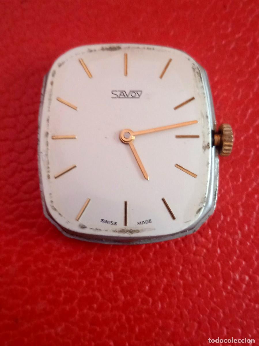 Relojes de pulsera: RELOJ SAVOY CARGA MANUAL. - Foto 3