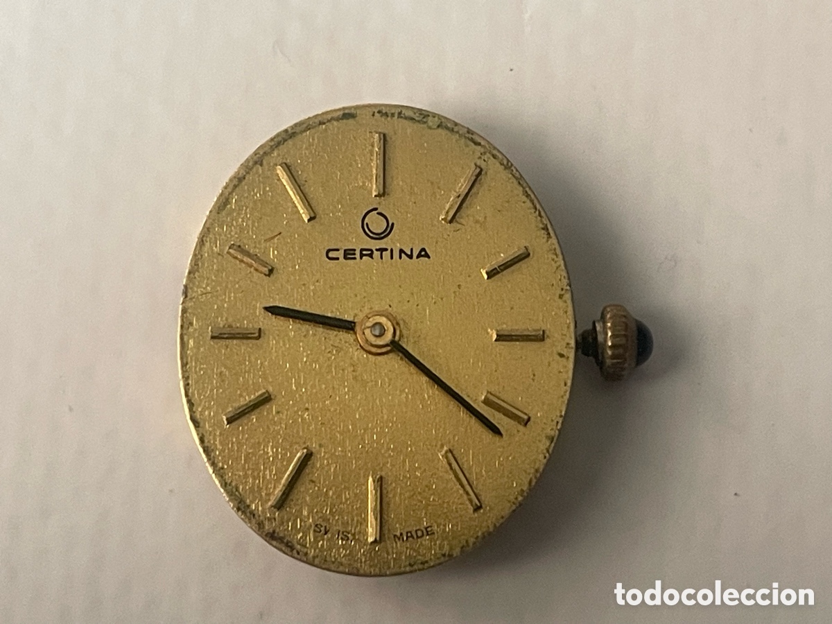 Relojes de pulsera: Maquinaria reloj Certina Swiss Made 17 rub&iacute;es funciona sin caja