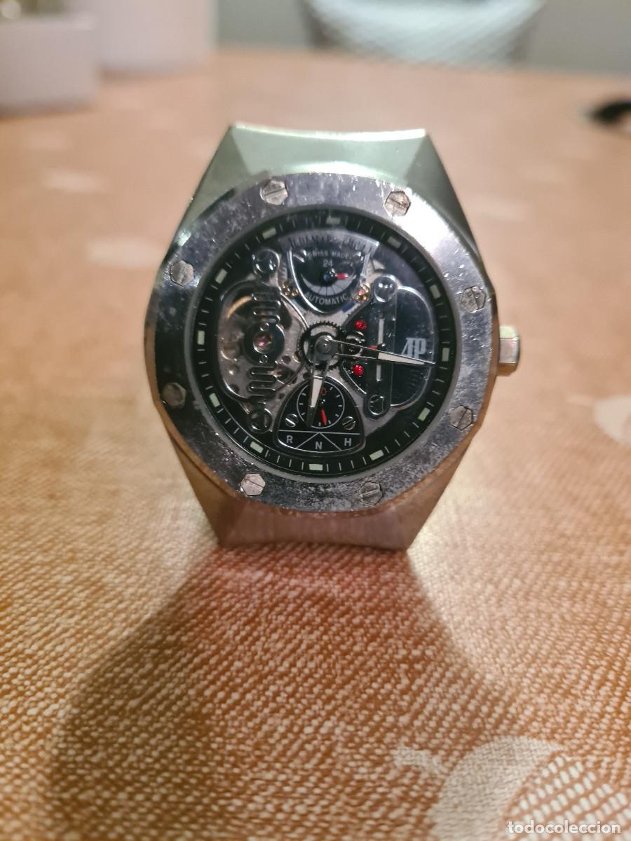 Relojes de pulsera: Reloj Audemars Piguet Negro/Plateado