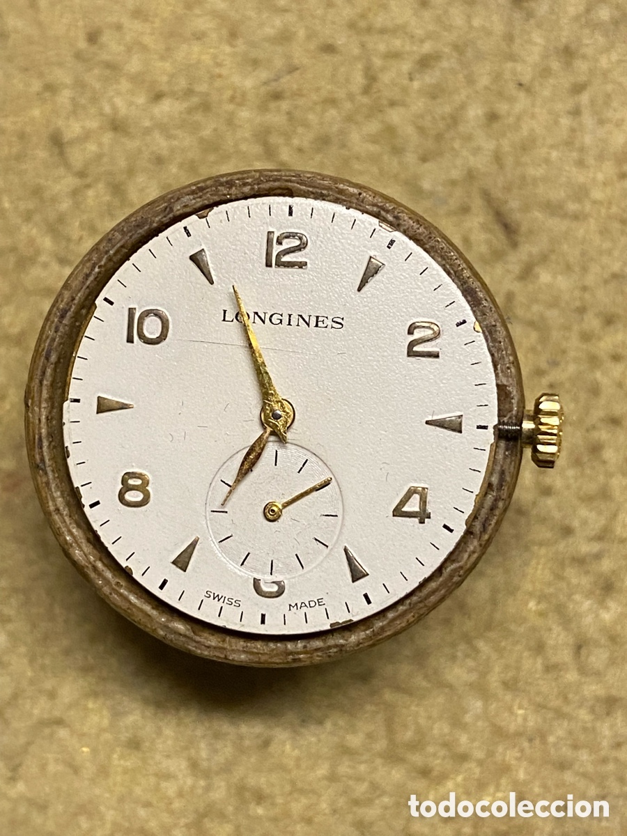 Armbanduhren: Maquinaria y esfera Longines. Cuerda manual. Funcionando perfectamente. Ver fotos.