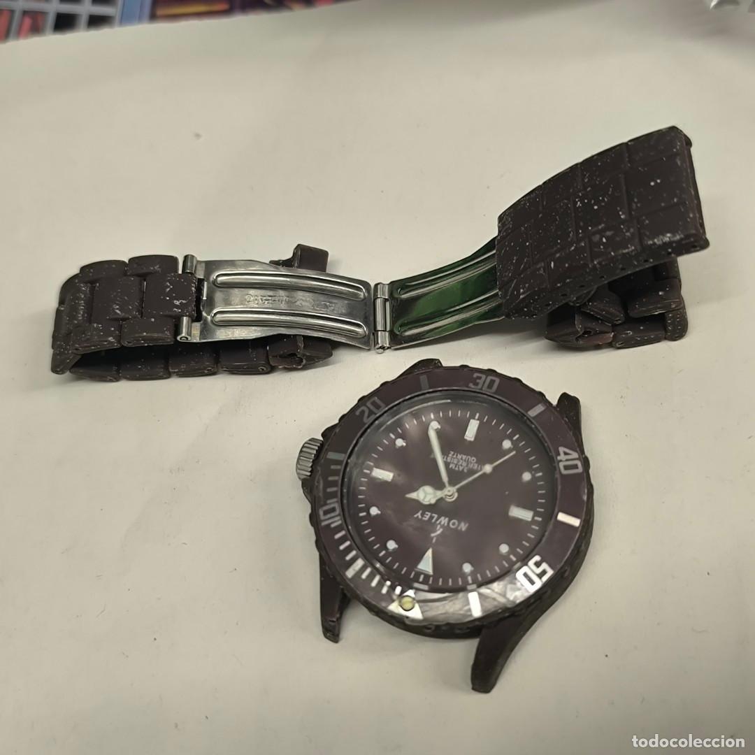 Wristwatches: 001605COM-reloj mu&ntilde;eca nowley b2991 -enganche roto