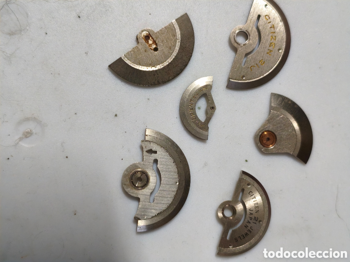 Relojes de pulsera: Masas oscilantes para relojes autom&aacute;ticos
