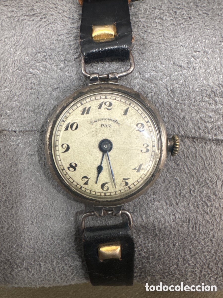 Relojes de pulsera: Antiguo reloj de mujer PAZ CHRONOMETRE de plata 925,24mm sin contar Corona*FUNCIONA*ver fotos