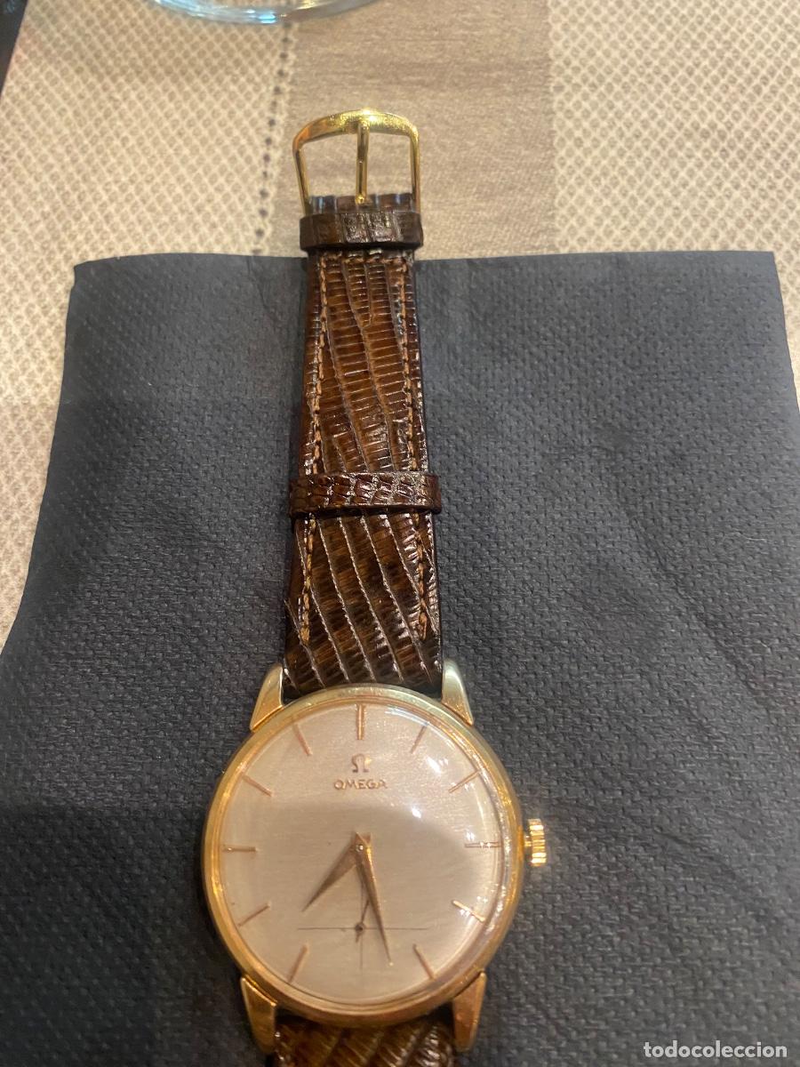 Relojes de pulsera: Reloj omega oro 18 k