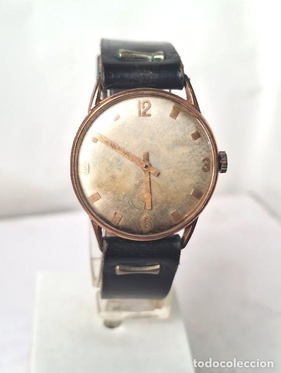 Relojes de pulsera: Antiguo Reloj TITAN a cuerda, logo borrado