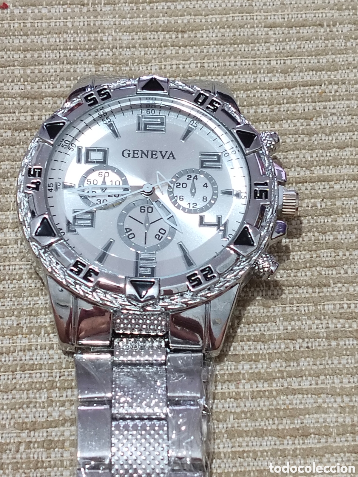 Relojes de pulsera: Reloj movimiento cuarzo caballero 5&euro;. Env&iacute;o gratuito