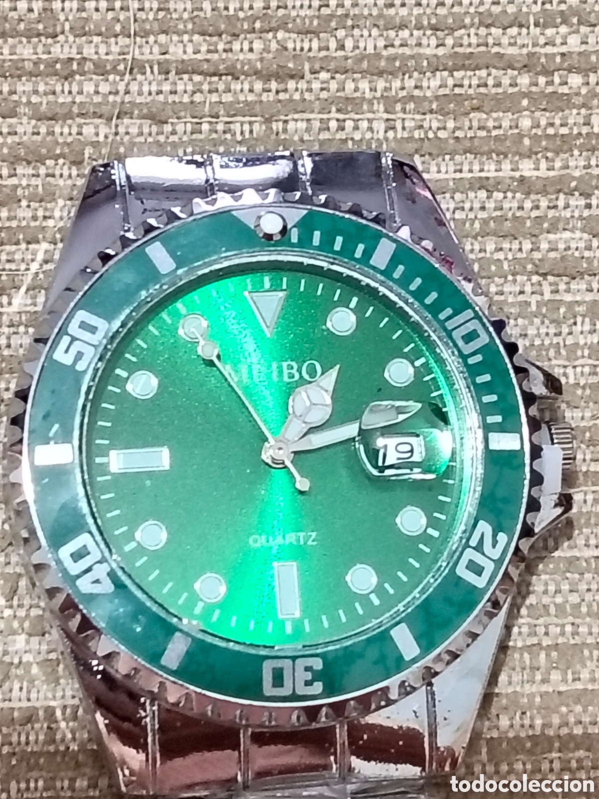 Relojes de pulsera: Reloj caballero movimiento cuarzo Meibo 5&euro;. Env&iacute;o gratuito