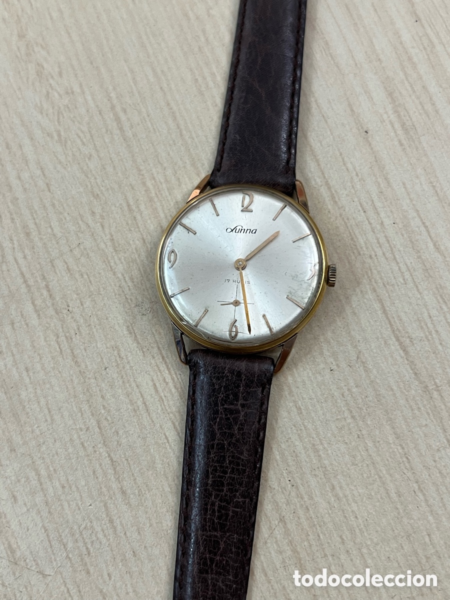 Relojes de pulsera: ✅ Reloj LUNNA carga manual AS 1130 vintage