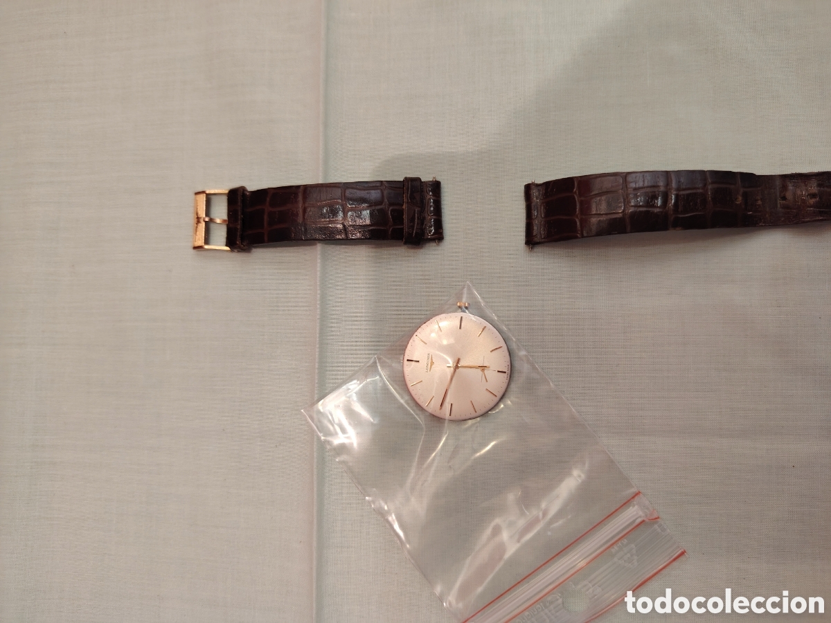 Relojes de pulsera: Antigua maquinaria Longines funciona