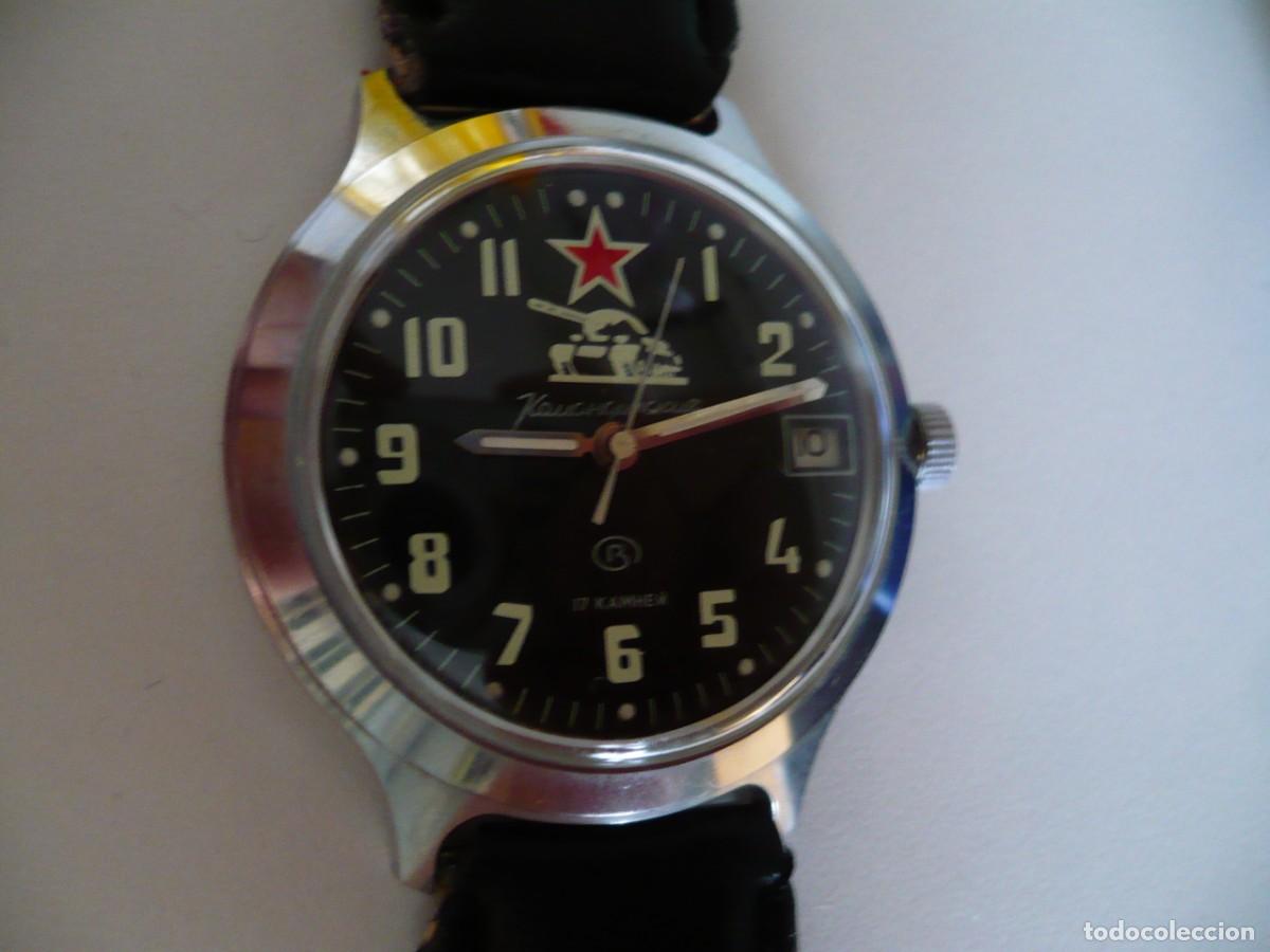 Relojes de pulsera: NUEVO. RELOJ MEC&Aacute;NICO, DE CUERDA -KOMANDIKRSKIE- -Tanques-