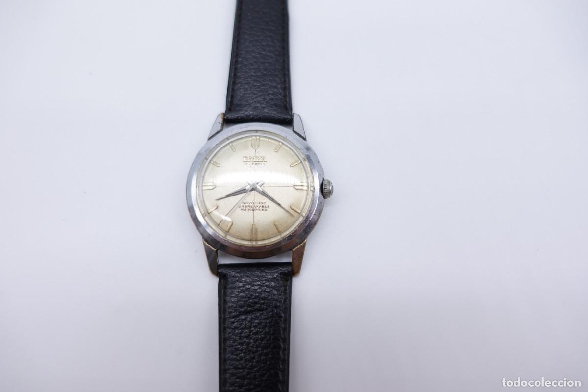 Armbanduhren: RELOJ EMKA 17 JEWELS DE CARGA MANUAL VINTAGE CUERDA