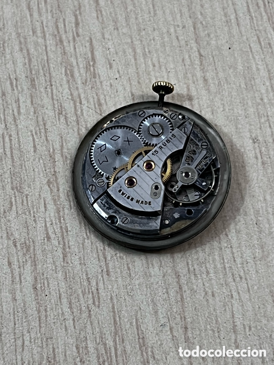 Relojes de pulsera: ✅ mecanismo reloj EDOX carga manual vintage