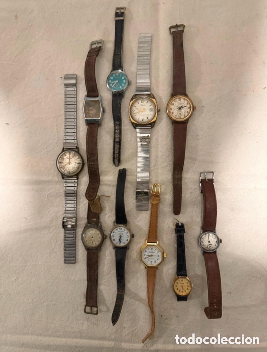 Montres-bracelets: Lote de relojes antiguos a catalogar