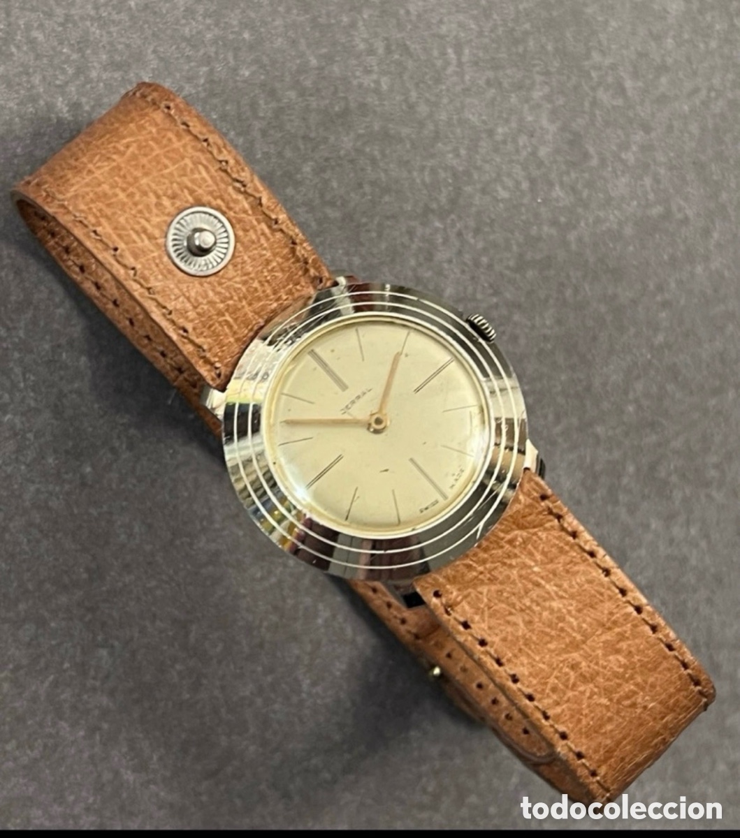 Relojes de pulsera: ✅ Reloj JERRAL aluminium carga manual 8127 vintage
