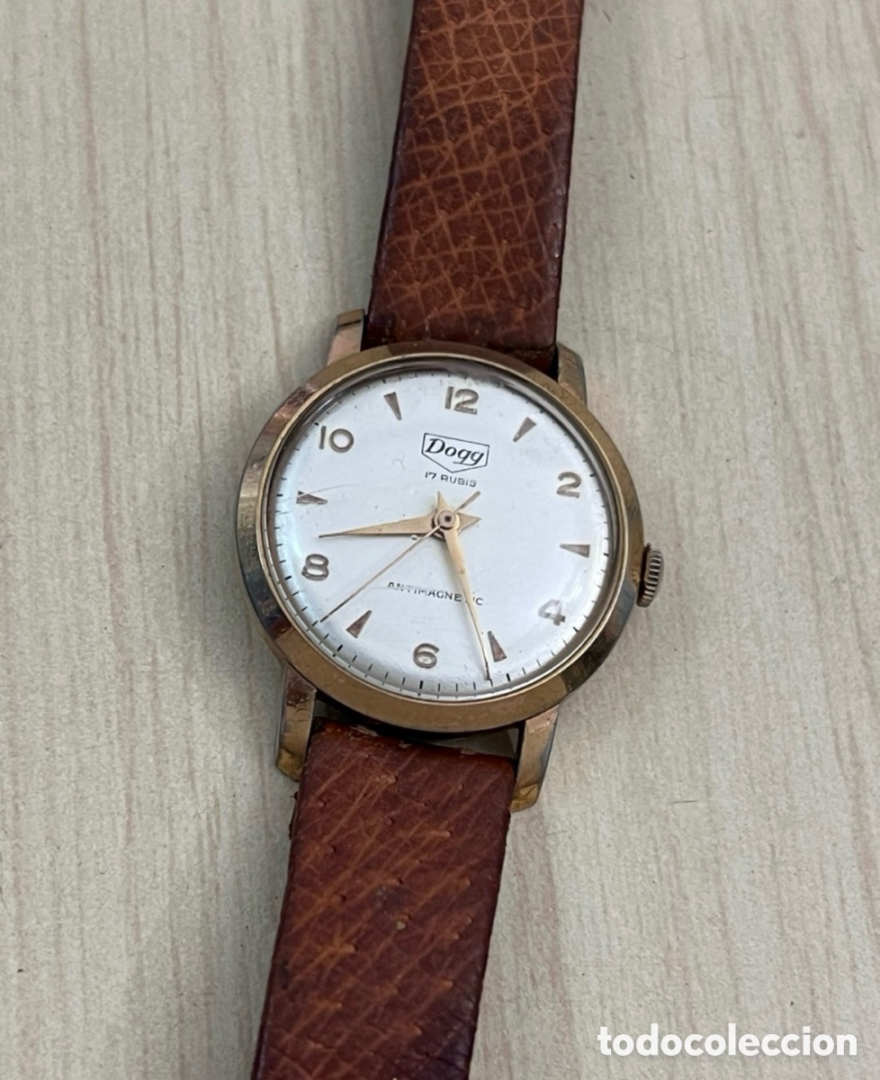 Armbanduhren: ✅ reloj Doog 17 rub&iacute;s carga manual 34 mm vintage